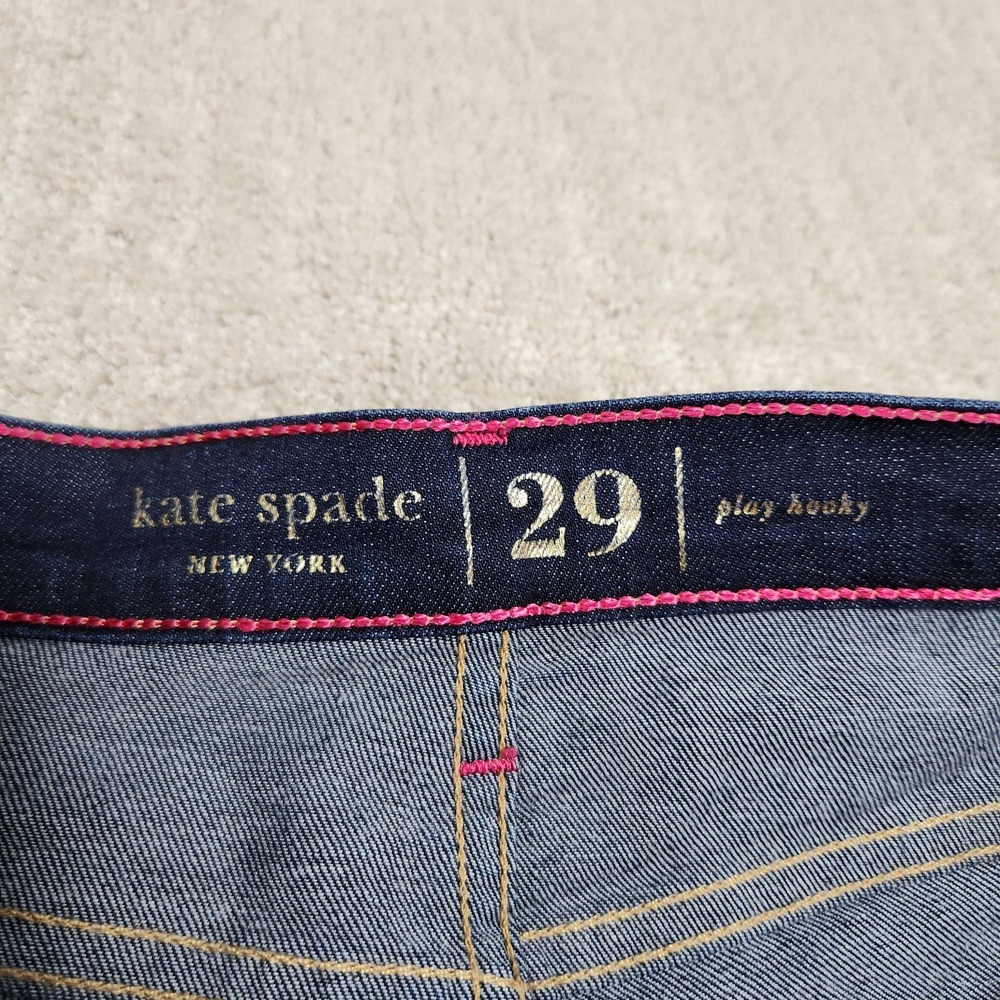Kate Spade Dark Blue Skinny Jeans - Picture 3 of 12